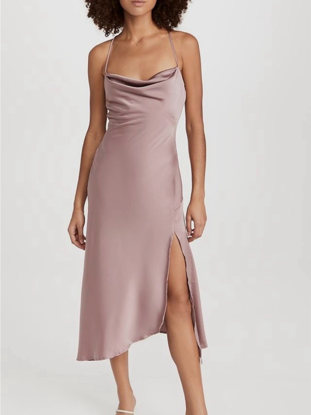 Astr Mauve Slip Dress with Spaghetti Straps NEW (no tags)
